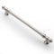 9BUILD 10 Pack 192mm Brushed Satin Nickel Kitchen Cabinet Handles - Drawer and Cupboard Door Handles - Zinc Alloy Wardrobe Handles UK0036