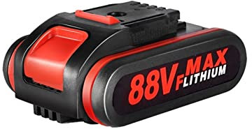 OUTFYT Batterie Lithium-ION Rechargeable 88VF1500mAh for clé à scie électrique scie Alternative sans Fil for 36VF 48VF ​​88VF Coupe-Bordure Multifonctionnel (Color : 1PCS Battery, Size : Small)