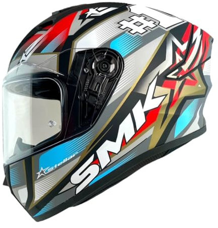 Integralhelm der Marke SMK, Modell Stellar UNO (XS 53/54)