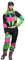 Boland - Ski suit for ladies, fancy dress costume for theme parties, Halloween or carnival, 80s costume