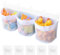 Portaobjetos para juguetes de baño, red portaobjetos para juguetes de baño, bolsa portaobjetos para juguetes de baño 60 x 25 cm con 5 ganchos adhesivos, ideal para bañeras de niños