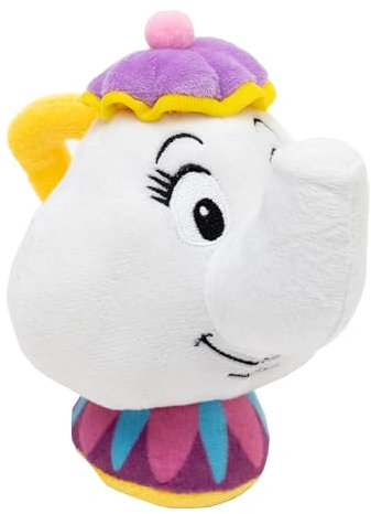 Buckle-Down Disney Dog Toy, Beauty and The Beast Mrs. Potts Teapot Replica, Plush