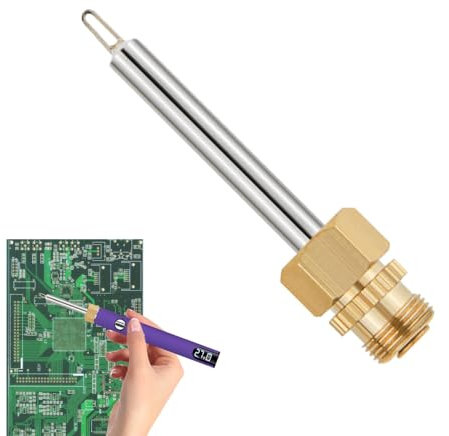 Soldador eléctrico, Soldador,Pequeño kit de soldadura electrónica de 650 mAh - Pluma de soldadura de alambre recargable con pantalla LED, herramientas de soldadura de ajuste de temperatura para el hog