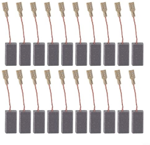 Escobillas de carbón de repuesto para herramientas Bosch, 20 unidades compatibles con amoladoras angulares