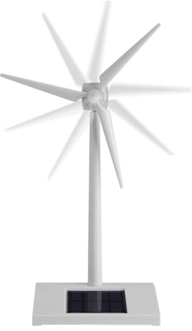 Solar Windmill | Weathervane Model | Office Decoration Educational Tool | Garden Decoration