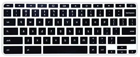 Keyboard Cover Skin Compatible with Acer Chromebook R 11 CB5 CB3,Acer Chromebook Spin 11 CP311, Acer Chromebook R 13 CB5-312T, Acer Chromebook 15 CB3-531 CB5-571 C910,Black