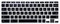Keyboard Cover Skin Compatible with Acer Chromebook R 11 CB5 CB3,Acer Chromebook Spin 11 CP311, Acer Chromebook R 13 CB5-312T, Acer Chromebook 15 CB3-531 CB5-571 C910,Black