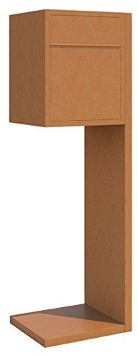 Standbriefkasten, Design Briefkasten Hermes Rost - Bravios