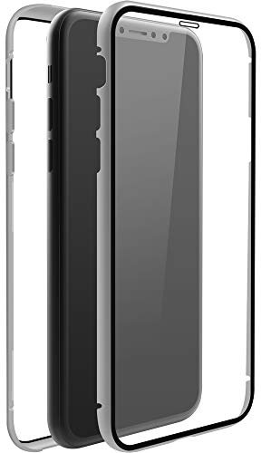 Black Rock Schutzhülle '360° Glass' (für Apple iPhone 11 Pro, Perfekter Schutz, schlankes Design, Kunststoff, Cover 360°) Silber