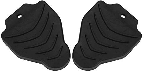 Aigend Bike Cleats Cover - 1 Paar Bike Pedals Cleats Protector Schutzhülle Kompatibel für Look Delta (Schwarz)