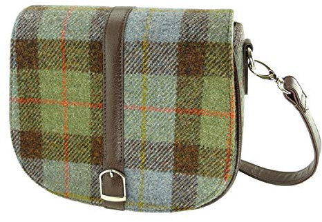 Damen Umhängetasche aus Harris Tweed, MacLeod Tartan