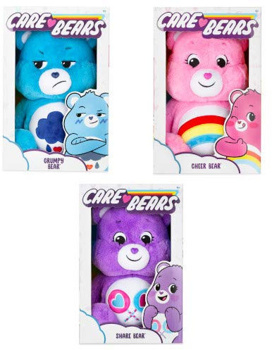 Care Bears - 35,6 cm, Größe M (Stil Wird zufällig ausgewählt), Mehrfarbig, 22060
