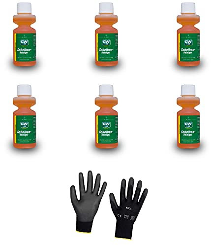 ILODA Schutzhandschuhe + 6xDr.Wack CW 25ml 1:100 Classic Scheibenreiniger