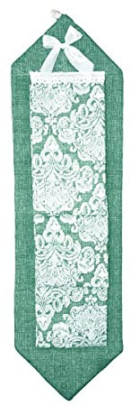 Russo Tessuti Portarotolo 3 Rotoli Carta Igienica Bagno SVEVA Medaglioni Mandala Vari Colori-Tiffany