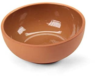 GICOS SRL Ciotola tonda in terracotta da forno e microonde 20 * 9 cm cucina ragu' APO-839269