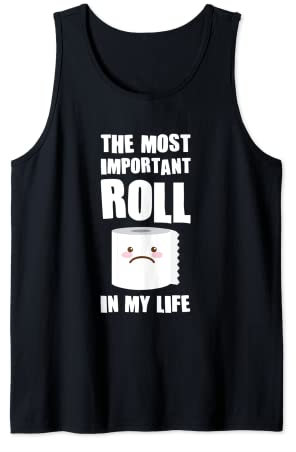 Toilettenpapier Rolle Toilettenpapier Lustige Sprüche Lustige Toilette Tank Top