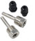 HpLive 2 Stück G 1/2 Zoll Thermowell 1/2 Edelstahl Tauchhülse für Temperatursensor Temperaturfühler (8 x 50 mm)