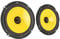 YH 1608 Speaker System, 2pcs Treble Bass Stereo Coaxial 600W 6 Inches Speakers for All Car Systems, Modification
