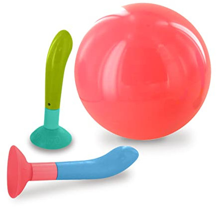 Comansi- Bola Loca - Juego al Aire Libre, Color Coral (C23011)