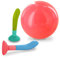 Comansi- Bola Loca - Juego al Aire Libre, Color Coral (C23011)