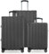 Hauptstadtkoffer Q-Damm - 3er Kofferset - Handgepäckskoffer 54 cm, mittelgroßer Koffer 68 cm + großer Reisekoffer 78 cm, Hartschale ABS, TSA, Graphite
