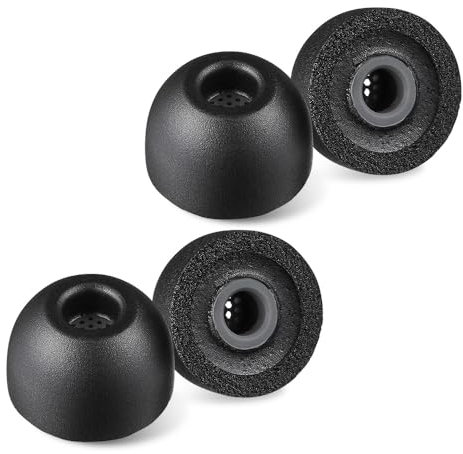 AZLA Foamax Standard(L), Foam Earbud Tips, Memory Foam Earbud Tips, Earbud Tips for Wireless Headphones, Noise Canceling Earbuds Replacement Tips Compatible with Sony, Beats, Samsung, Skullcandy, JLab