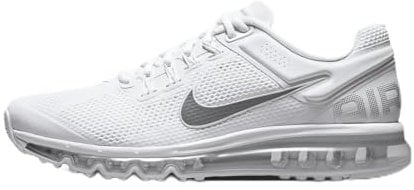 Nike Herren AIR MAX 2013 NA4 Schnürschuhe, Weiß/MTLC-Silber-Schwarz, 38.5 EU