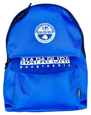 NAPAPIJRI Rucksack H-HORNBY DP, Regular Fit, 44 x 30 x 16 cm, mit geografischem Logo und Fronttasche, Lapis Blau, Regular Fit