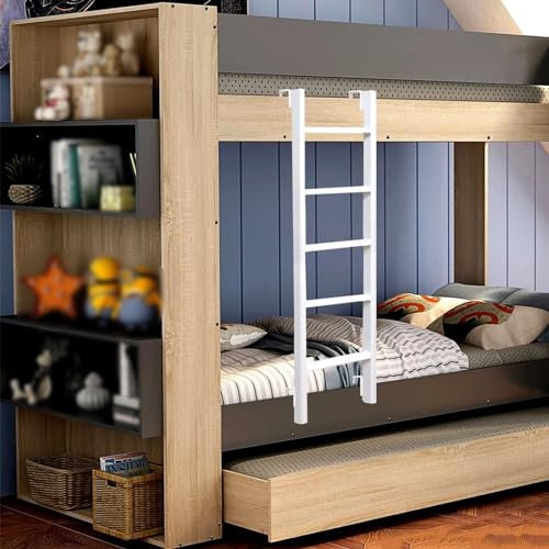 GAOXIONG Escalera para litera de Dormitorio, Escalera de Repuesto para Cama, Escalera de desván o Escalera Recta, Escalera para litera de Autocaravana con Ganchos, Capacidad de Carga: 200 kg (tamaño: