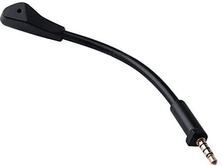 UNTERING Abnehmbares Gaming-Headset-Mikrofon, 3,5-mm-Port-Mikrofon für ROG, Ersatz-Kopfhörer, abnehmbares Gaming-Headset-Mikrofon