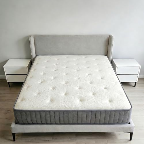 ROYGBIV 25 cm Matelas 180x200 cm,Matelas à Ressorts ensachés 7 Zones | Dureté H3, certifié Oeko-TEX, soulagement du dos, respirant, hypoallergénique