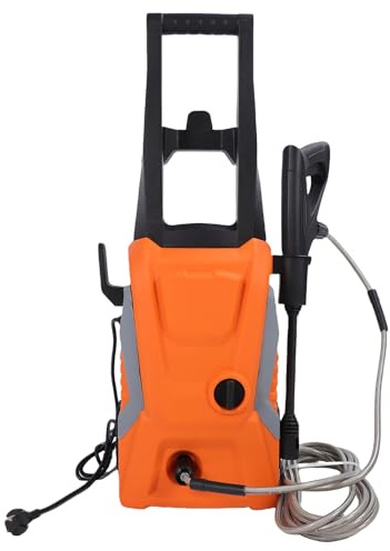 RASTKY Elektrischer Hochdruckreiniger, Effiziente Hochleistungs-Reinigungsmaschine für Autos, Häuser, Einfahrten, Terrassen, Legierung, 17,7 X 10,0 Zoll