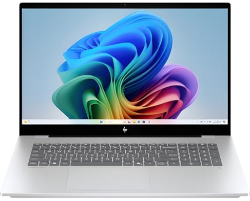 HP OmniBook 7 AI 17.3 Laptop | Intel Core Ultra 7 258V | 32GB RAM | 2TB SSD | Nvidia GeForce RTX 4050 | Full HD | Touchscreen | Windows 11 Home | Silver