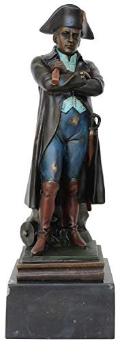 aubaho Bronzeskulptur Napoleon im Antik-Stil Bronze Figur Statue 31cm