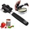 PAKITNER Safe Cut Can Opener - Smooth Edge Manual Can Opener, Ergonomic, Food Grade Stainless Steel