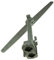 Bras de lavage supérieur avec raccord Lave-vaisselle 481072646731, 481010607711 WHIRLPOOL