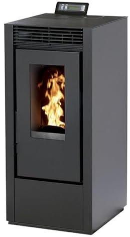 INTERSTOVES - Poêle à granules MARINA 14 Etanche Canalisable - Noir