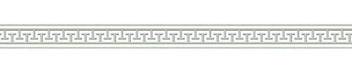 Papier peint motif Tapisserie motif Frise papier peint Gris Métallique Blanc 281319 | Papier peint pas cher