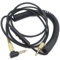 Yaowanguan Cavo Telecomando per Marshall Major IV 4, Major 2 II, Monitor Mid BT Cuffie, Sostituzione Cavo a spirale da 3,5 mm a 3,5 mm (1,25 m/4,1 piedi, Esteso a 1,8 m/5,11 piedi, Nero)