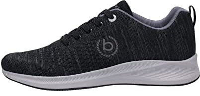 bugatti Herrenschuhe Schnürschuhe Sneaker Schwarz Freizeit, Schuhgröße:41 EU