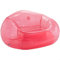 Intex transparenter rosa Beanless Bag Chair, aufgeblasene Größe: 137 cm x 127 cm x 74 cm (66501NP)