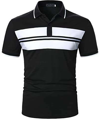 LAOSU Polo Basique Manche Courte Décontracté Mode Polo Homme Rugby Polo Retro Homme Chemise Trappeur Chemise Col Pelle À Tarte Homme Pas Cher Classique Polo Chic Homme Léger Habillé Tee Shirt
