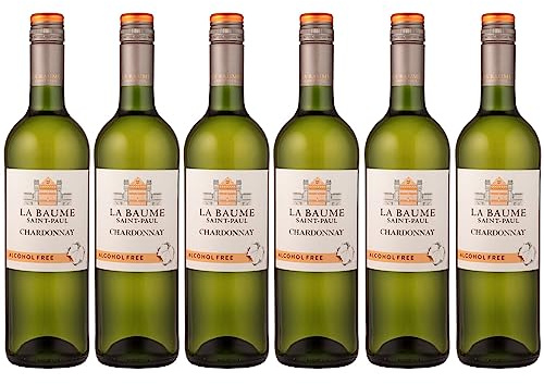 La Baume St Paul - Vin blanc désalcoolisé, Chardonnay - Sans alcool (6 x 0,75L)