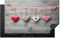 KitchenYeah© Protège Plaque Induction 85x52 cm Deco Cuisine Accessoire Pratique Protection De Vitroceramique Kitchen Gadget Cœur - Rouge - Rose - Bois - Amour - 85x52 cm