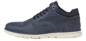 JACK & JONES Jfwglendale Leather Boot, Botines con Cordones Hombre, Azul Marino, 40 EU