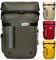 Ruqqle Wasserdichter Rucksack, vielseitig, wasserdicht Tasche, Dry Bag 20/30/45 l, mit 3 Außentaschen, komfortabel, RollTop, Strand, Boot, Kanu, Paddel, Kajak, Wandern, Camping, Angeln, Motorrad
