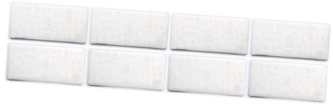 FRCOLOR 8sheets Halloween Nail Art Stamping Kit Gel Nail Stencils for Beginners Professionals