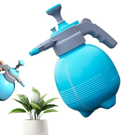 Seyrnicay Handpumpen-Sprühflasche, Handdrucksprühflasche für Rasen, Hochdruckreinigung, Pflanzensprühgerät mit verstellbarer Düse zum Sprühen von Pflanzen, Rasen, Dünger