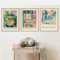 GKUVBF Henri Matisse Retro-Poster und Drucke, abstrakte Landschaft, Wandkunst, Vintage-Leinwandmalerei, Bilder, Wohnzimmerdekor, 50 x 70 cm, 3 Stück, rahmenlos