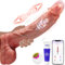 Dildo Realistico Vibratoreper Donna Professionale Clitoride, Vibratore Anale Sexytoysys Donna Coppia con App 8 Modalità Vibrazione Spinta Sex Toys Vibratoriper Donne Adatto all'Eserciz ZC 2